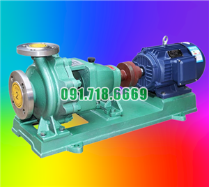 Giá bán bơm li tâm cánh hở đường thoát đầu vào ra Dn100 model IHK80-65-125